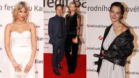 Přehlídka luxusu na UniCredit party: Mališová oděná do 2,5 mega, Černá labuť Peštová a Bartoška na víně