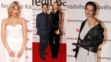 Přehlídka luxusu na UniCredit party: Mališová oděná do 2,5 mega, Černá labuť Peštová a Bartoška na víně