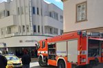 Šest lidí skončilo v péči záchranářů kvůli úniku štiplavé látky v bance v Kovářské  ulici ve Znojmě.