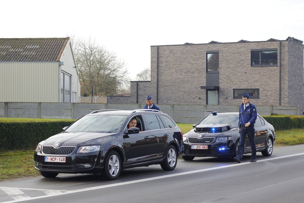 Unikátní octavia belgické policie