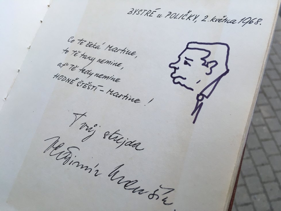 Vladimír Menšík nezkazil při natáčení v roce 1968 žádnou legraci.