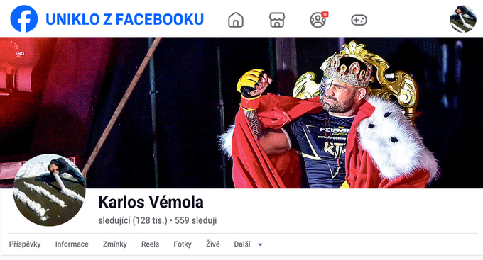 Uniklo z Facebooku: Nebojte, za chvíli jsem venku. Vémolovi napsal Trump i Pelta Uniklo z Facebooku: Nebojte, za chvíli jsem venku. Vémolovi napsal Trump i Pelta