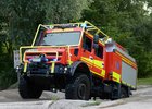 Legendární Unimog přijíždí v nových úpravách pro hasiče a záchranáře