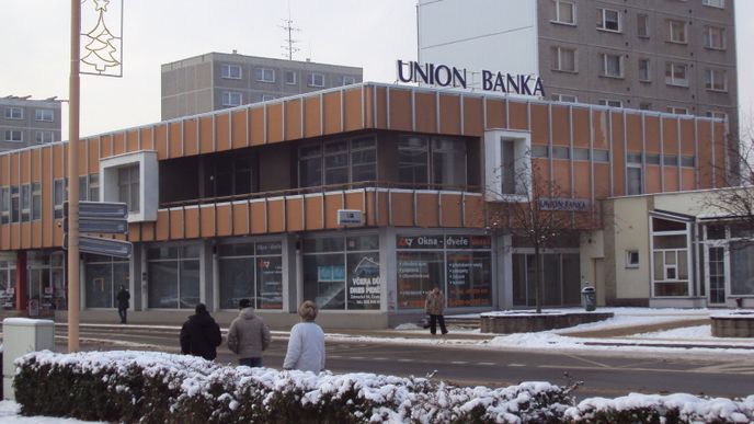 Pobočka zkrachovalé Union Banky