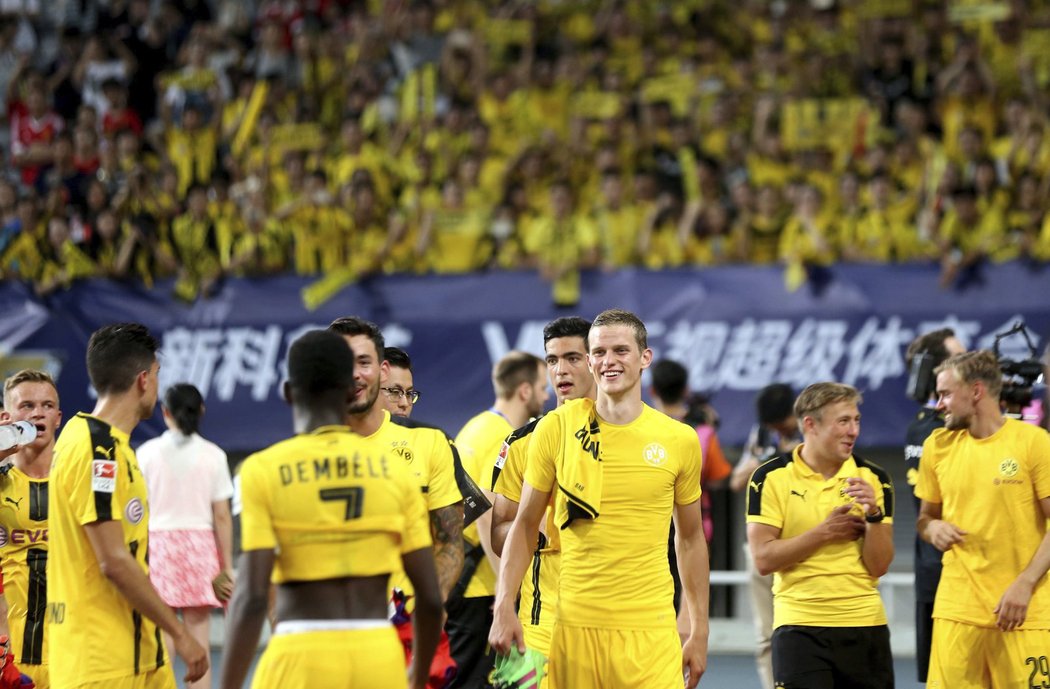 Fotbalisté Borussie Dortmund porazili Manchester United 4:1