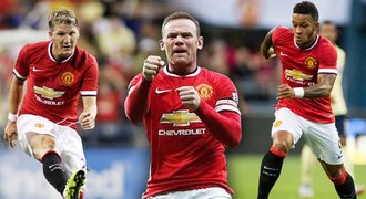 Rooney na hrotu a čtyři posily. SESTAVA United, která chce trofeje