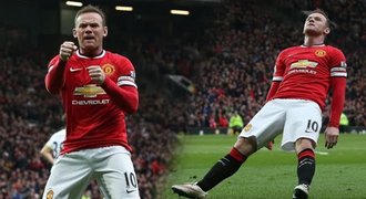 Z Rooneyho oslavy je hit. Proč předvedl po gólu box a knokaut?