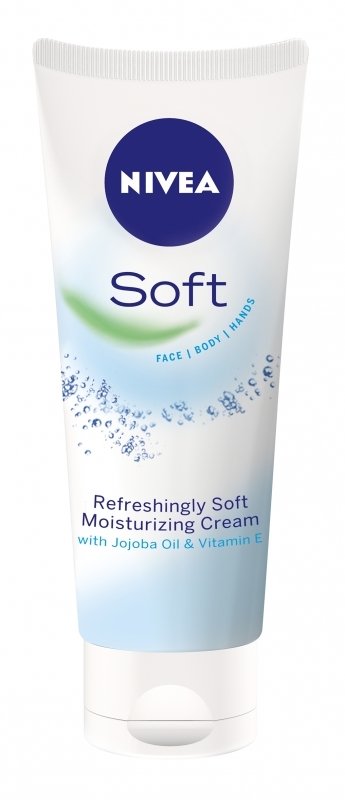 Nivea, hydratační krém Soft, 79 Kč (75 ml), koupíte v síti drogerií