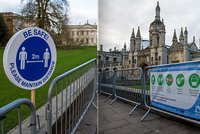 Studenti šílí z lockdownu v Anglii, ale Zuzka říká: V Česku jsou na tom hůř