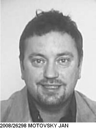 Jan Moťovský (45). Datum zmizení: 3. srpna 2008