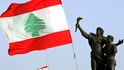 Státní vlajka Libanonu