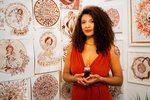 Jasmine Alicia Carter creates from her own menstrual blood