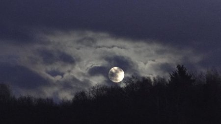 Krásný pohled na Měsíc nenechal nikoho chladným, sociální média se fotografiemi jen hemžila. Autor: Barbora Štěpánková