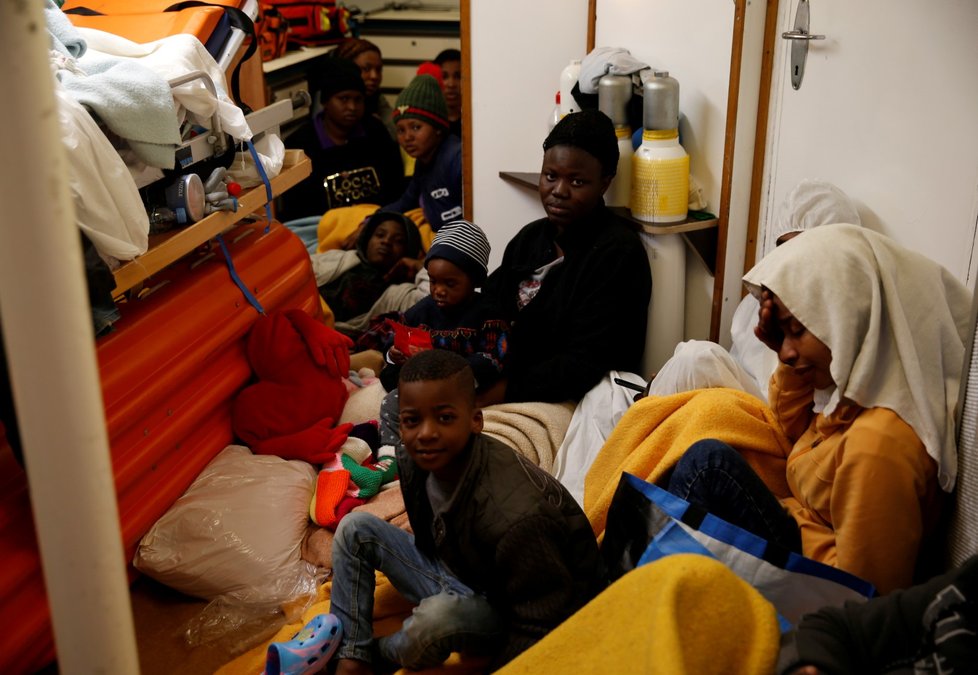 Uprchlíci na Maltě (13. 4. 2019)