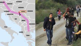 Uprchlíci změnili trasu. Místo Maďarska míří do Chorvatska
