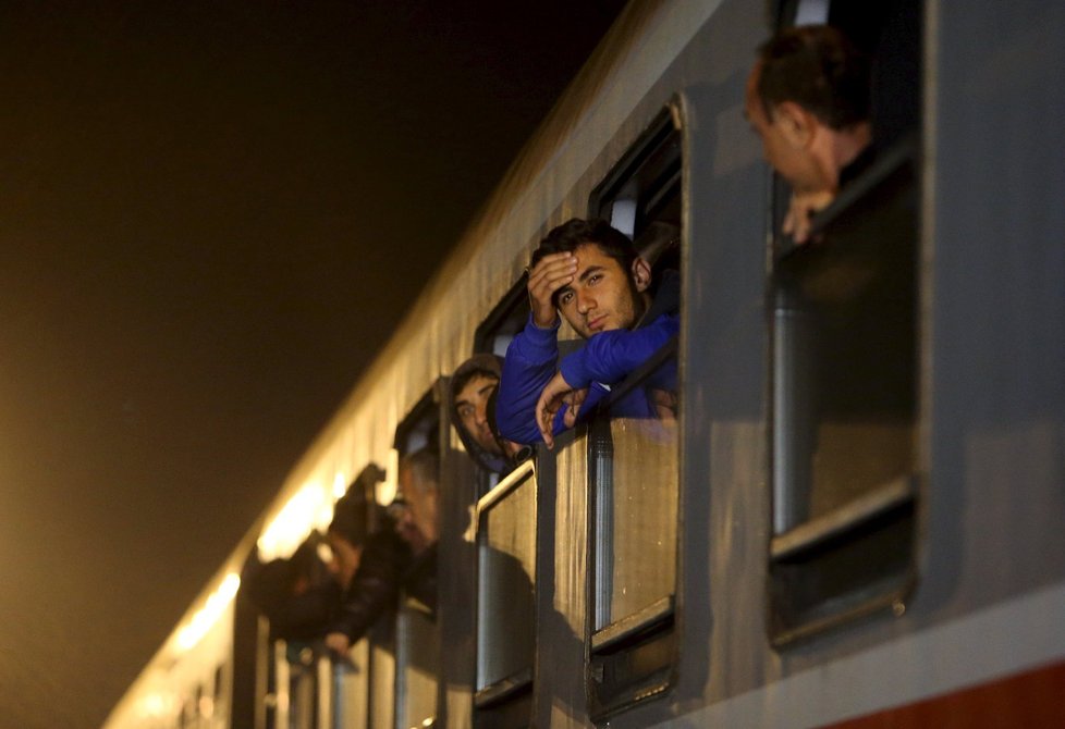 Migranti na rakouských hranicích