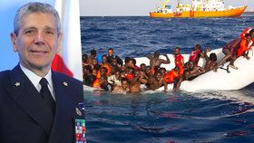 Italský admirál Giampaolo Di Paola promluvil v Praze o uprchlících. Migrační toky jsou dle něj jako voda. Někde je zarazíte, potečou jinde.
