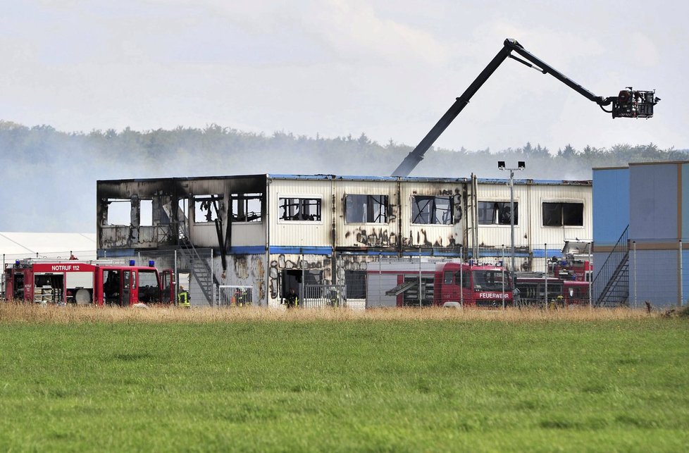 Ubytovnu pro migranty v Kasselu v Německu zasáhl požár: 16 zraněných