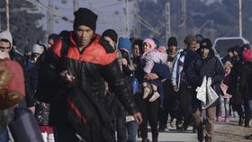 Uprchlíci v Řecku (únor 2016)