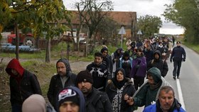 Uprchlíci u srbských hranic – hraniční přechod Bapska