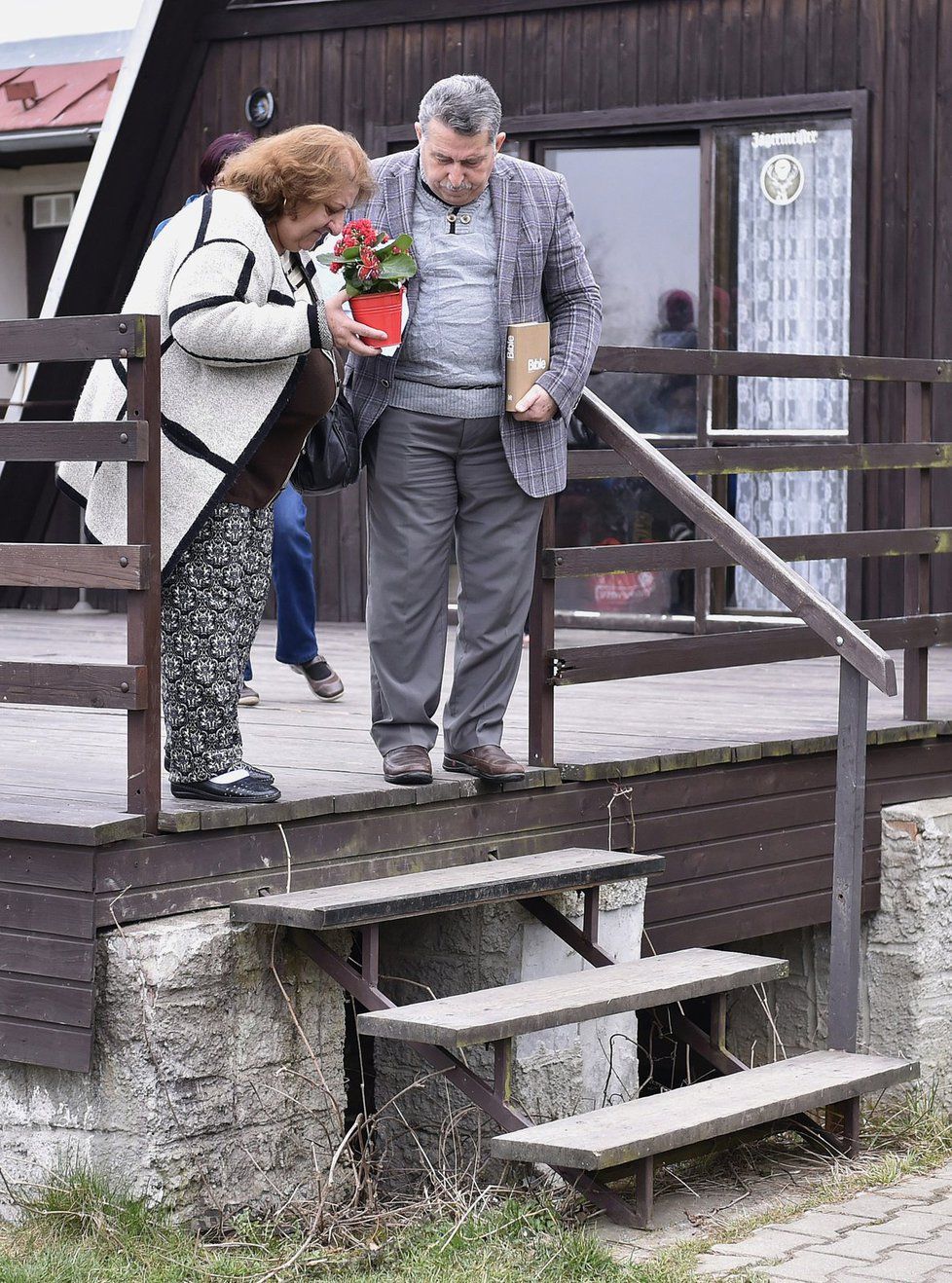 Iráčtí křesťanští uprchlíci z Okrouhlíku na Jihlavsku