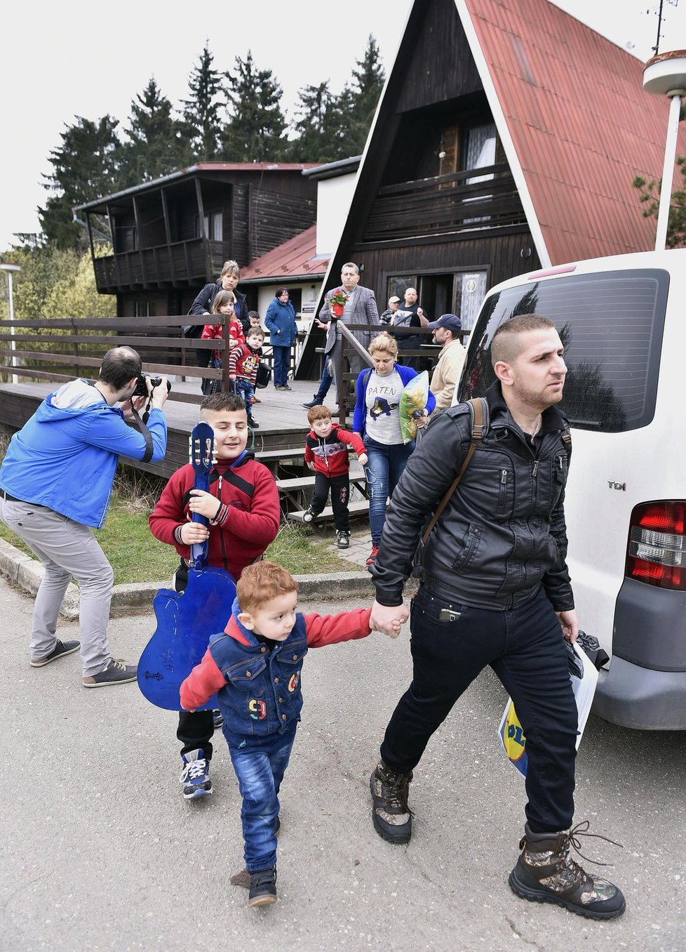 Iráčtí křesťanští uprchlíci z Okrouhlíku na Jihlavsku se rozhodli odjet.