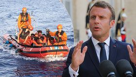 Na přerozdělování migrantů se shodlo 14 zemí EU, hlásí Macron. Kvóty Češi dál odmítají