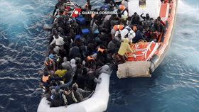 Záchranářské akce ve Středozemním moři