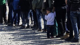 Uprchlický tábor Idomeni na řecko-makedonské hranici.