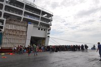 Řecký trajekt pro uprchlíky je připraven. Určený bude hlavně pro Syřany