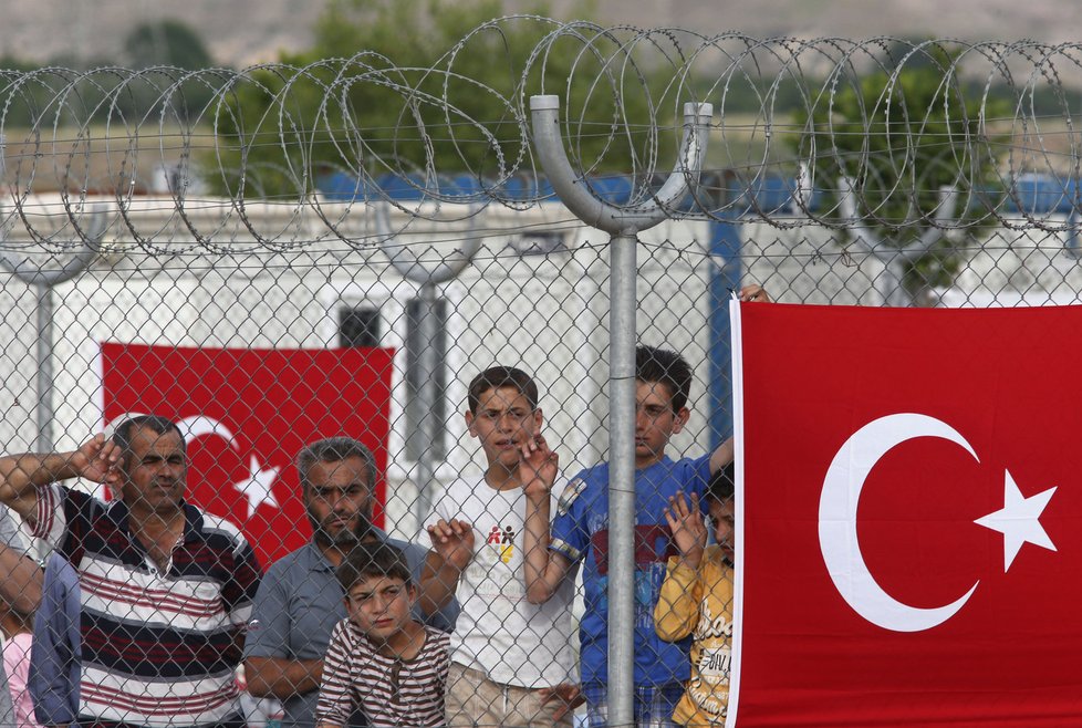 Uprchlický tábor Nizip v Turecku