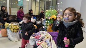 Do Brna dorazil 27. února 2022 autobus s uprchlíky z Ukrajiny. V očkovacím centru bývalé restaurace Bohéma pod Janáčkovým divadlem prošli testováním na covid-19 a dostali balíčky s potravinami.
