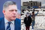 Slovenský premiér Fico opět „perlí“: Před migranty nás prý chrání jen počasí.