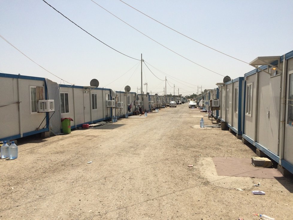 V uprchlickém táboře v Erbilu je 99% křesťanských uprchlíků