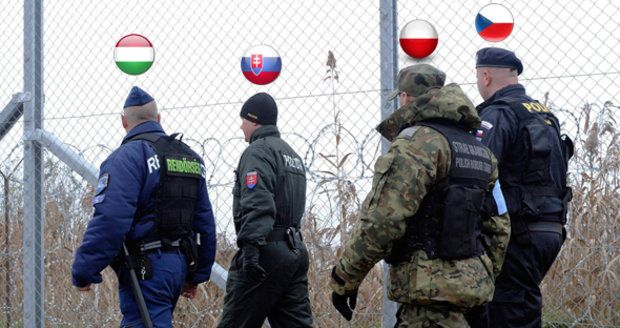 Jde Čech, Maďar, Polák a Slovák... Ne, to není vtip, ale hlídka proti migrantům