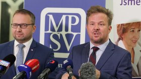 Ministr práce a sociálních věcí Marian Jurečka (KDU-ČSL) jmenoval nového ředitele Úřadu práce Daniela Krištofa (1.9.2023) 