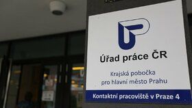 Úřad práce v Praze 4.
