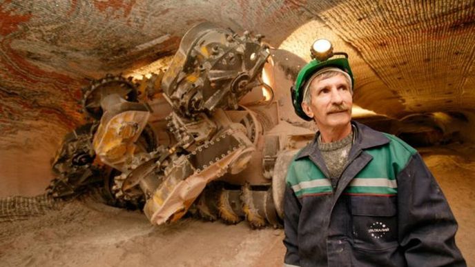 Uralkalij - těžba potaše