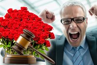 Neobvyklý trest pro hulváta, jenž křičel na úřednici: Soud nařídil omluvu a růže!