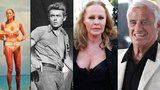 První bondgirl slaví 80! Krásná Ursula Andress měla pletky s Belmondem i Jamesem Deanem