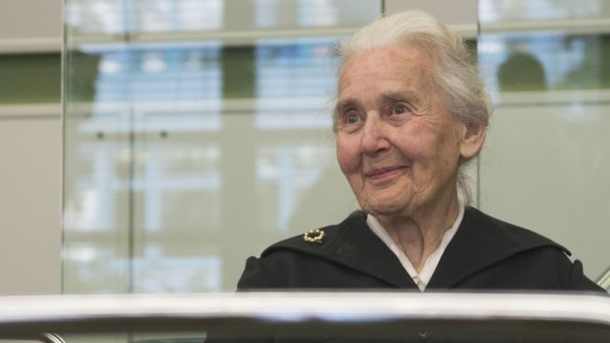 Ursula Haverbecková. "Nacistická babička" popírá holocaust