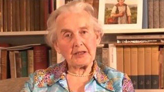 Nacistická babička Ursula Haverbecková popírá holocaust.