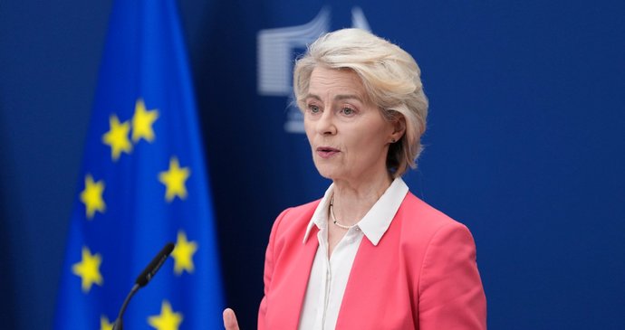 Šéfka Evropské komise Ursula von der Leyenová (srpen 2026)