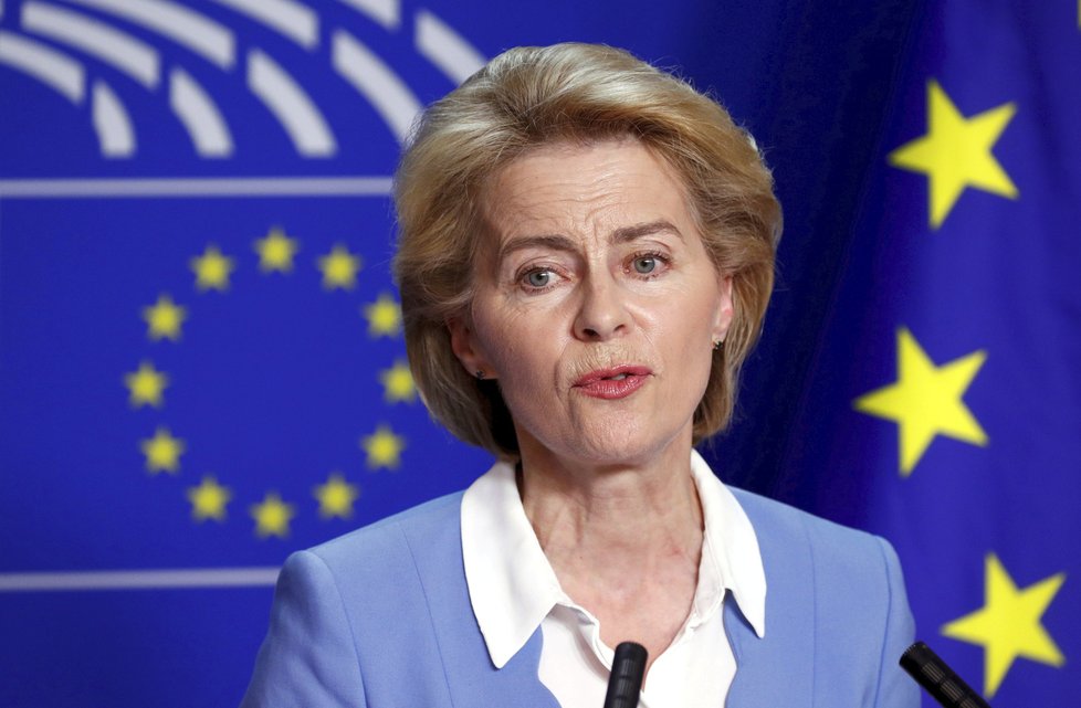 První žena Evropské komise Ursula von der Leyenová.