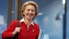 Summit EU o rozpočtu: Předsedkyně Evropské komise Ursula von der Leyenová