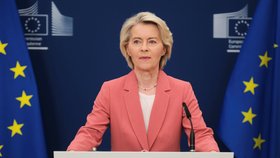 Šéfka Evropské komise Ursula von der Leyenová.
