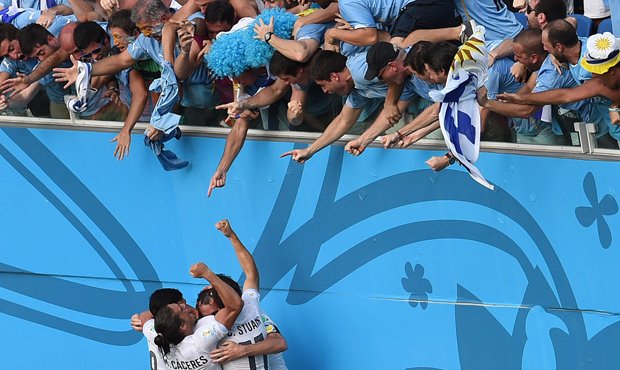 Fotbalisté Uruguaye porazili Italy 1:0 a postoupili do osmifinále mistrovství světa