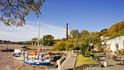 Zapomenutý přístav u Río de la Plata. To je bývalé portugalské koloniální městečko La Colonia del Sacramento