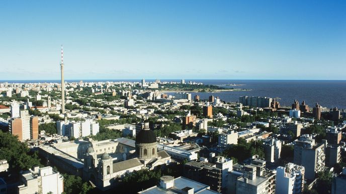 Hlavní město Montevideo