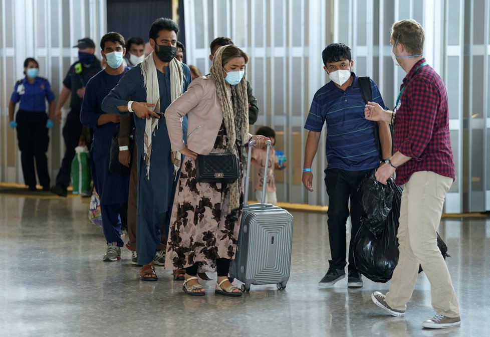 Evakuace afghánských občanů do USA (24.8.2021)
